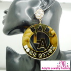 Big BAD BOSS CHICK LA Acrylic Earring